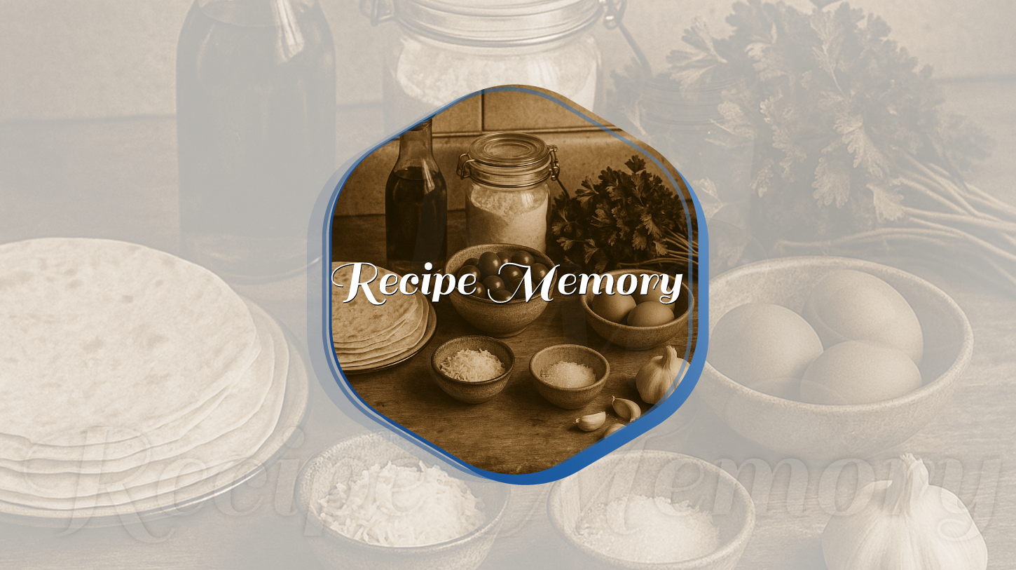 Recipe Memory